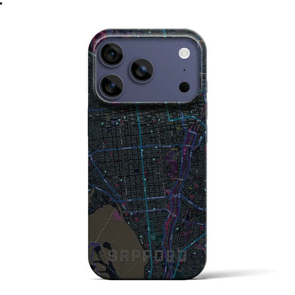 【札幌（北海道）】地図柄iPhoneケース（バックカバータイプ）