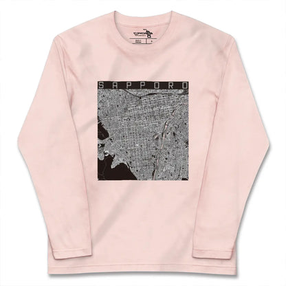 【札幌（北海道）】地図柄ロングスリーブTシャツ