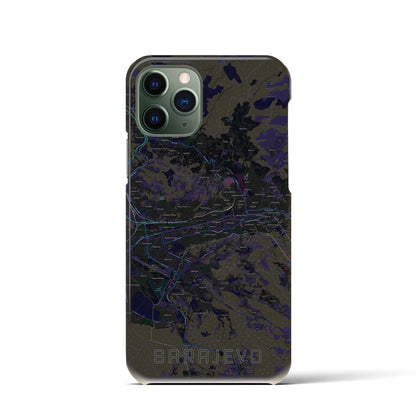 【サラエヴォ（ボスニア・ヘルツェゴビナ）】地図柄iPhoneケース（バックカバータイプ）