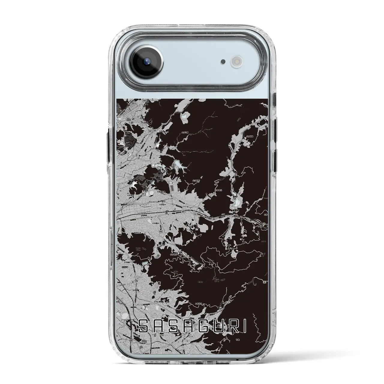 【篠栗（福岡県）】地図柄iPhoneケース（MagSafeタイプ）