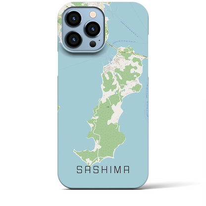 【佐島（愛媛県）】地図柄iPhoneケース（バックカバータイプ）