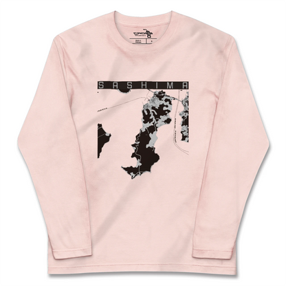 【佐島（愛媛県）】地図柄ロングスリーブTシャツ