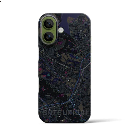 【五月台（神奈川県）】地図柄iPhoneケース（バックカバータイプ）