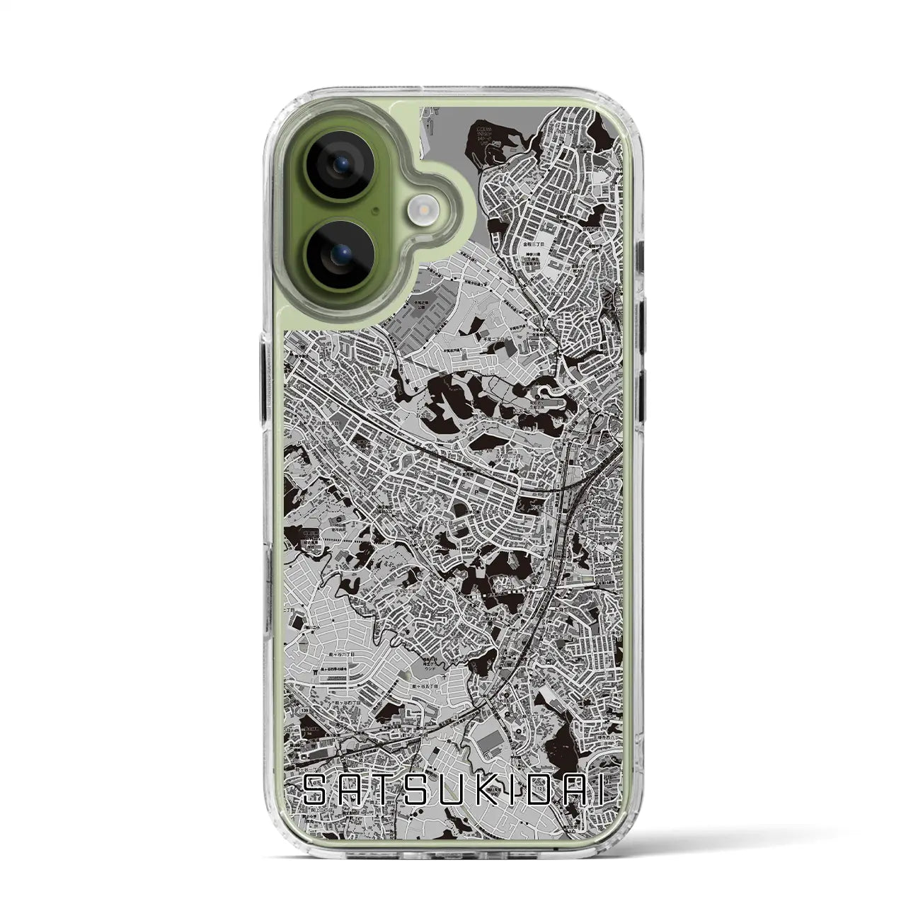 【五月台（神奈川県）】地図柄iPhoneケース（MagSafeタイプ）