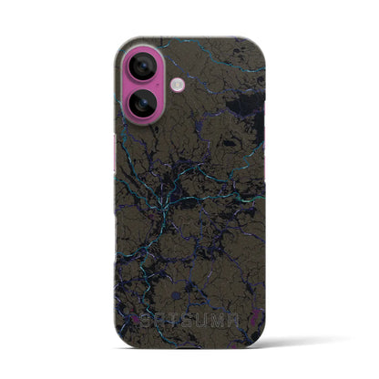 【さつま（鹿児島県）】地図柄iPhoneケース（バックカバータイプ）