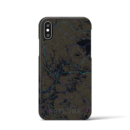 【さつま（鹿児島県）】地図柄iPhoneケース（バックカバータイプ）