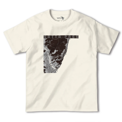 【薩埵峠（静岡県）】地図柄ヘビーウェイトTシャツ