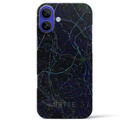 【幸手（埼玉県）】地図柄iPhoneケース（バックカバータイプ）