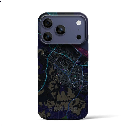 【佐原（千葉県）】地図柄iPhoneケース（バックカバータイプ）