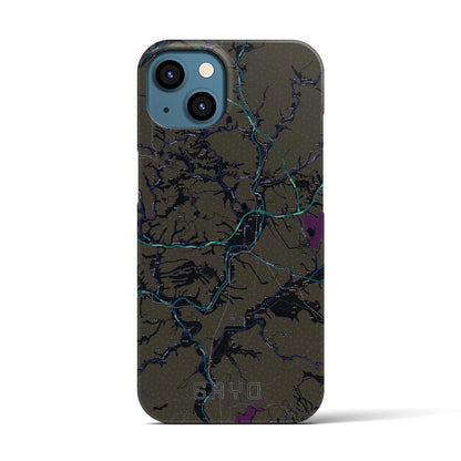 【佐用（兵庫県）】地図柄iPhoneケース（バックカバータイプ）