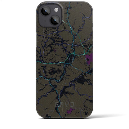 【佐用（兵庫県）】地図柄iPhoneケース（バックカバータイプ）