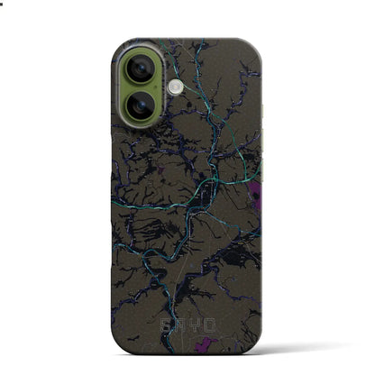 【佐用（兵庫県）】地図柄iPhoneケース（バックカバータイプ）