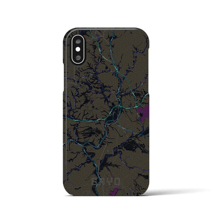 【佐用（兵庫県）】地図柄iPhoneケース（バックカバータイプ）