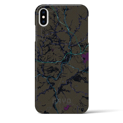 【佐用（兵庫県）】地図柄iPhoneケース（バックカバータイプ）