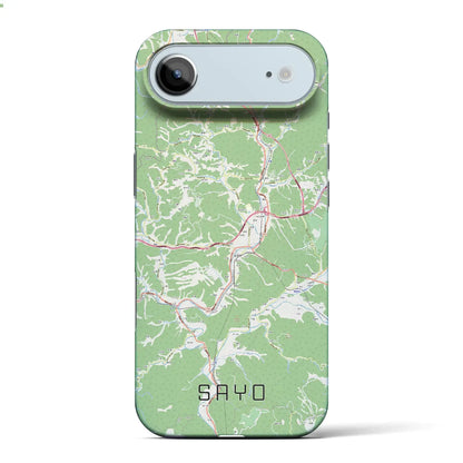 【佐用（兵庫県）】地図柄iPhoneケース（バックカバータイプ）