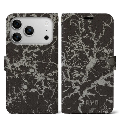 【佐用（兵庫県）】地図柄iPhoneケース（手帳タイプ）