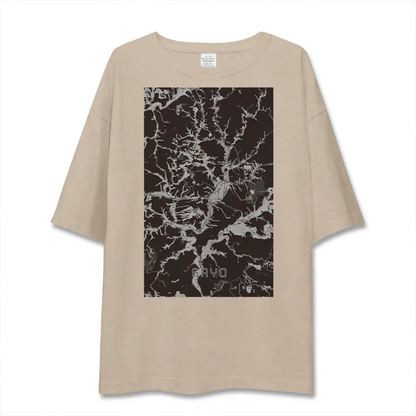 【佐用（兵庫県）】地図柄ビッグシルエットTシャツ
