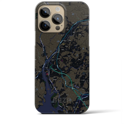 【佐々（長崎県）】地図柄iPhoneケース（バックカバータイプ）