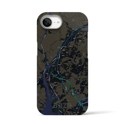 【佐々（長崎県）】地図柄iPhoneケース（バックカバータイプ）