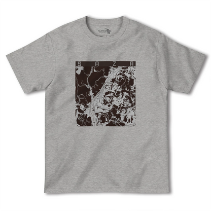 【佐々（長崎県）】地図柄ヘビーウェイトTシャツ