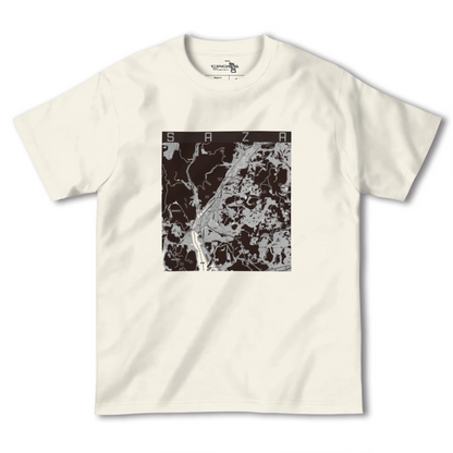 【佐々（長崎県）】地図柄ヘビーウェイトTシャツ