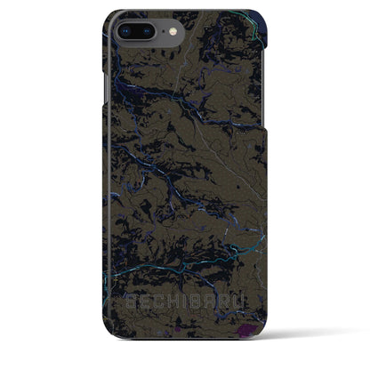 【世知原（長崎県）】地図柄iPhoneケース（バックカバータイプ）