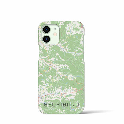 【世知原（長崎県）】地図柄iPhoneケース（バックカバータイプ）