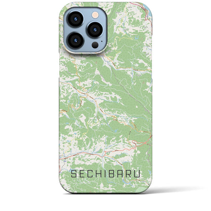 【世知原（長崎県）】地図柄iPhoneケース（バックカバータイプ）