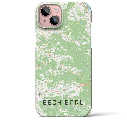 【世知原（長崎県）】地図柄iPhoneケース（バックカバータイプ）