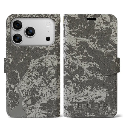 【世知原（長崎県）】地図柄iPhoneケース（手帳タイプ）