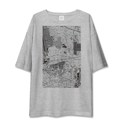 【西武立川（東京都）】地図柄ビッグシルエットTシャツ