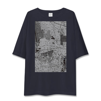 【西武立川（東京都）】地図柄ビッグシルエットTシャツ