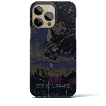 【西武球場前（埼玉県）】地図柄iPhoneケース（バックカバータイプ）