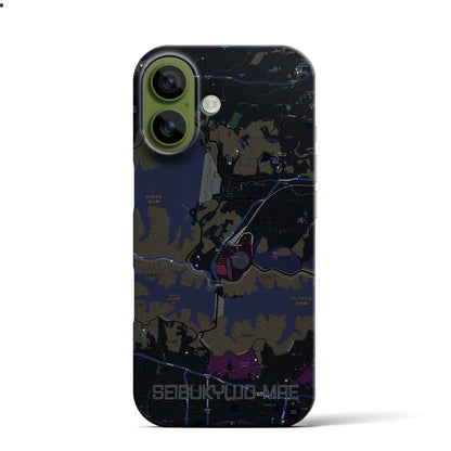 【西武球場前（埼玉県）】地図柄iPhoneケース（バックカバータイプ）