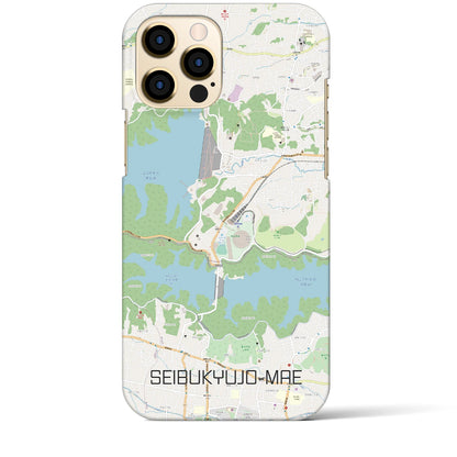 【西武球場前（埼玉県）】地図柄iPhoneケース（バックカバータイプ）