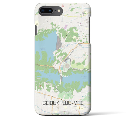 【西武球場前（埼玉県）】地図柄iPhoneケース（バックカバータイプ）