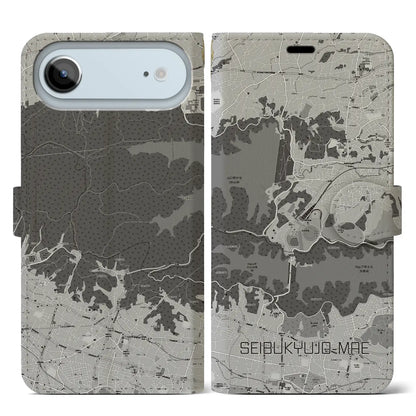 【西武球場前（埼玉県）】地図柄iPhoneケース（手帳タイプ）