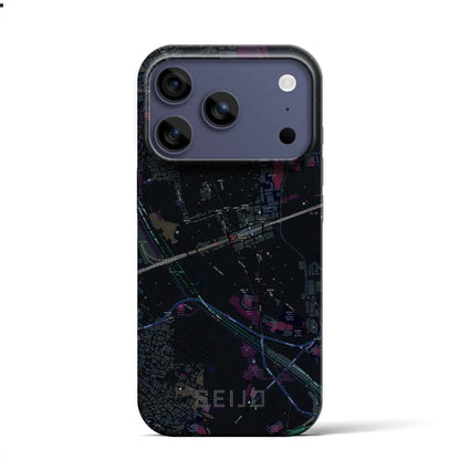 【成城（東京都）】地図柄iPhoneケース（バックカバータイプ）