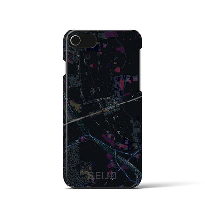 【成城（東京都）】地図柄iPhoneケース（バックカバータイプ）