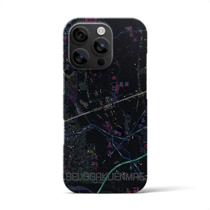 【成城学園前（東京都）】地図柄iPhoneケース（バックカバータイプ）