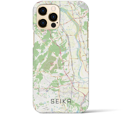 【精華（京都府）】地図柄iPhoneケース（バックカバータイプ）