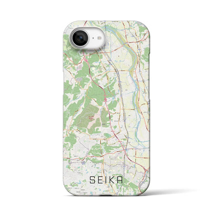 【精華（京都府）】地図柄iPhoneケース（バックカバータイプ）