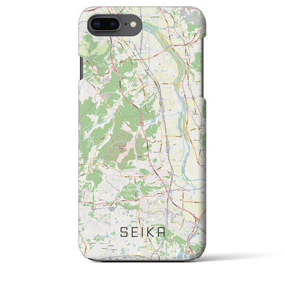 【精華（京都府）】地図柄iPhoneケース（バックカバータイプ）