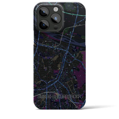 【聖蹟桜ヶ丘（東京都）】地図柄iPhoneケース（バックカバータイプ）