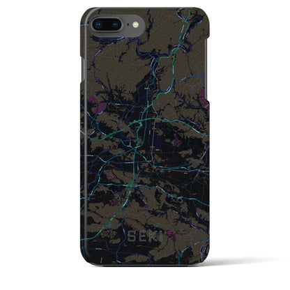 【関（岐阜県）】地図柄iPhoneケース（バックカバータイプ）