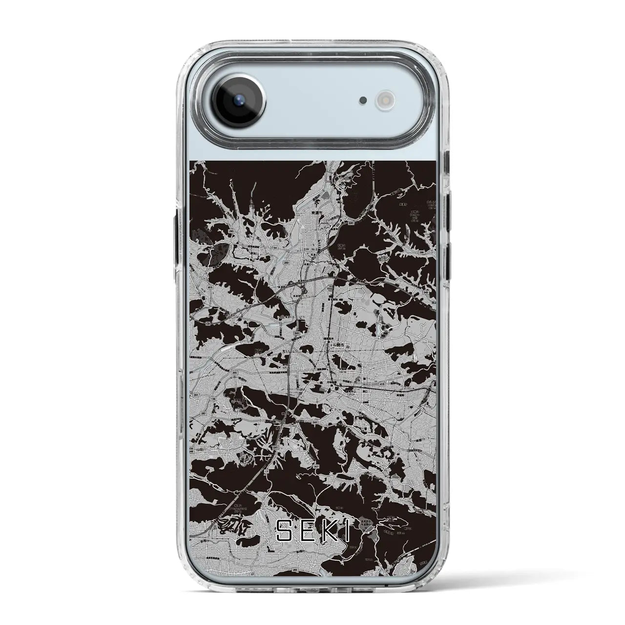 【関（岐阜県）】地図柄iPhoneケース（MagSafeタイプ）