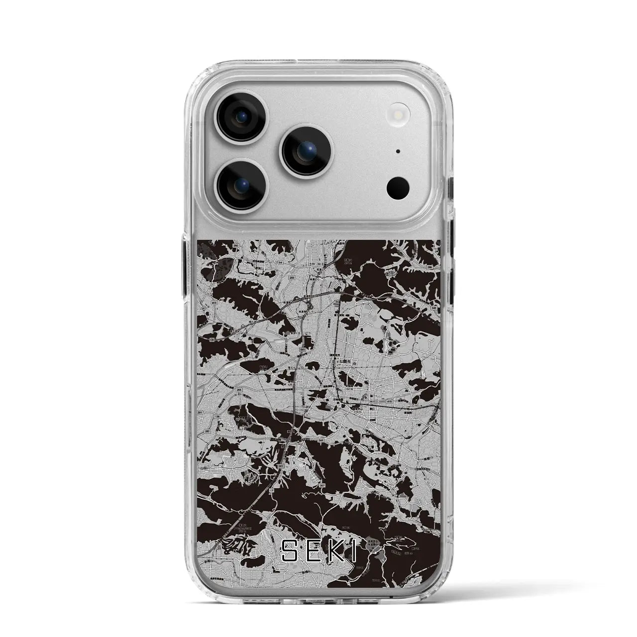 【関（岐阜県）】地図柄iPhoneケース（MagSafeタイプ）