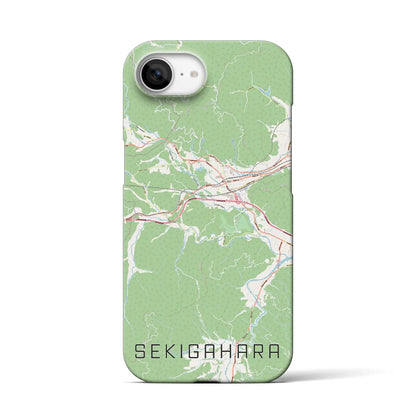 【関ケ原（岐阜県）】地図柄iPhoneケース（バックカバータイプ）