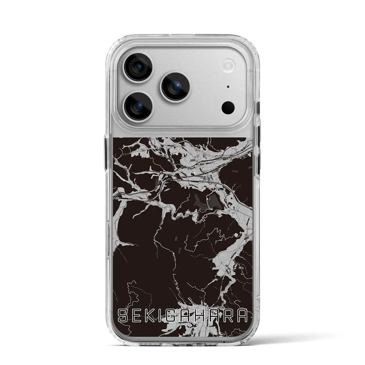 【関ケ原（岐阜県）】地図柄iPhoneケース（MagSafeタイプ）