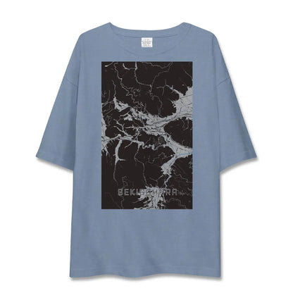 【関ケ原（岐阜県）】地図柄ビッグシルエットTシャツ